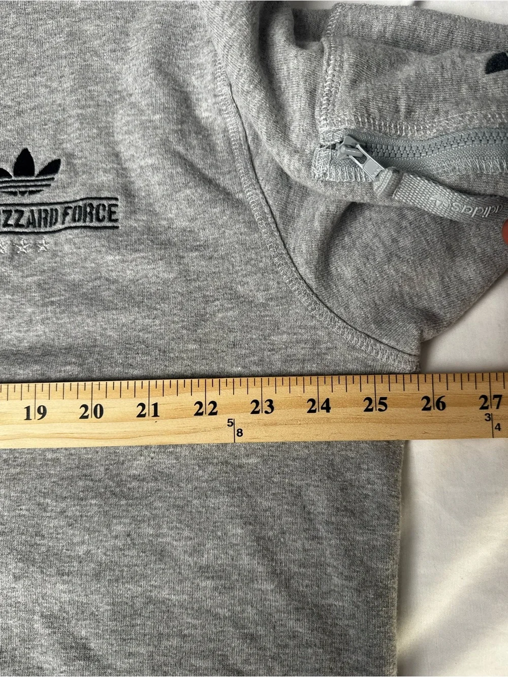 adidas Grey Crewneck with Star Wars AT-AT Graphic